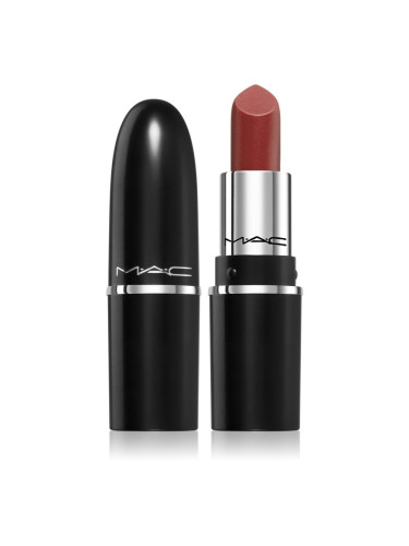 MAC Cosmetics MACximal Sleek Satin Lipstick Mini сатенено червило за перфектен външен вид цвят CREME IN YOUR COFFEE 1,8 гр.