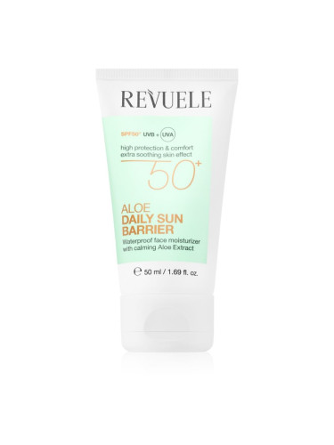 Revuele Aloe Daily Sun Barrier SPF 50+ успокояващ дневен крем SPF 50+ 50 мл.