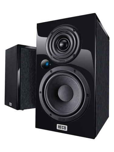 Heco Aurora 200P Hi-Fi Rоворител за рафт Black 2 бр