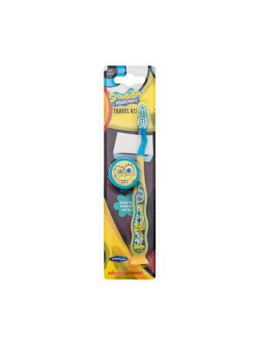 Nickelodeon SpongeBob Soft Toothbrush Четка за зъби за деца 1 бр