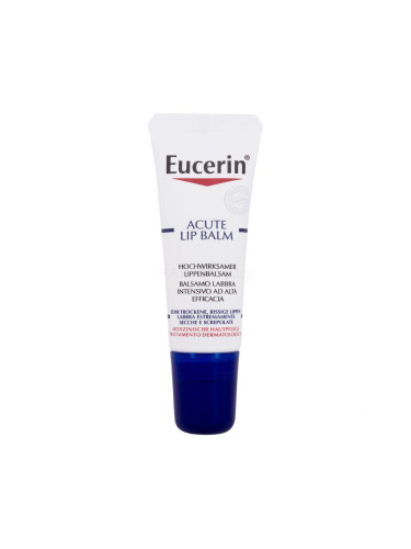 Eucerin UreaRepair Plus Acute Lip Balm Балсам за устни за жени 10 ml увредена кутия