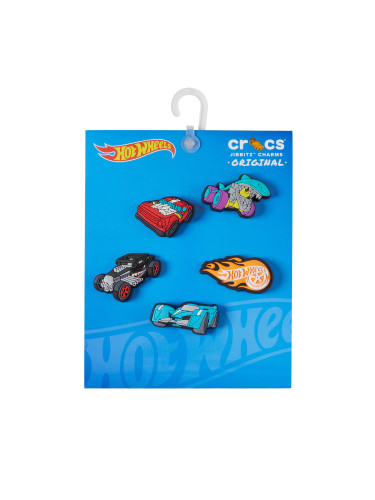 Декорация за обувки Crocs Jibbitz Hot Wheels 5pck 10011478 Цветен