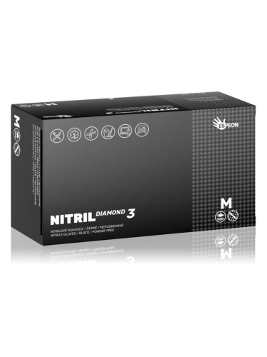 Espeon Diamond3 нитрилни ръкавици без пудра размер M 2x50 бр.