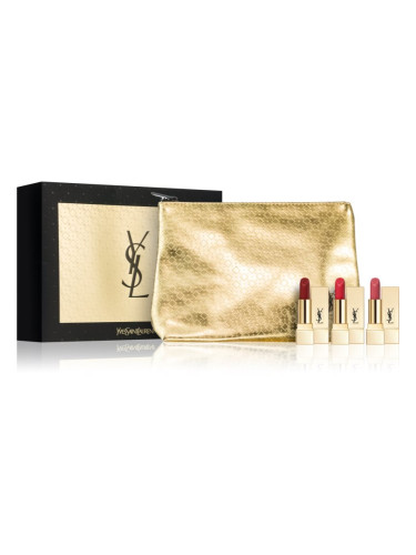 Yves Saint Laurent Rouge Pur Couture Satin Radiance подаръчен комплект за жени