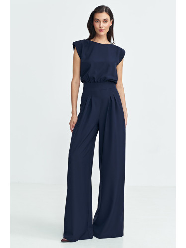 Nife Woman's Overall KM41 Navy Blue