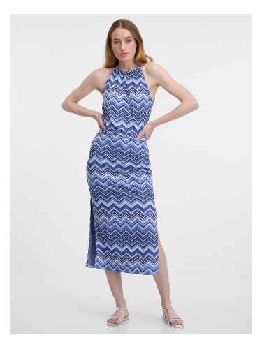 Orsay Blue Women's Patterned Dress - Ladies