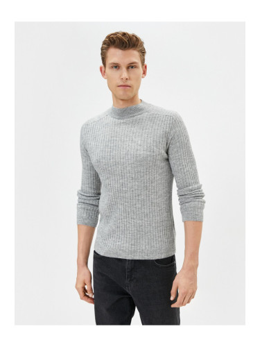 Koton Half Turtleneck Sweater Slim Fit Knitwear Long Sleeve