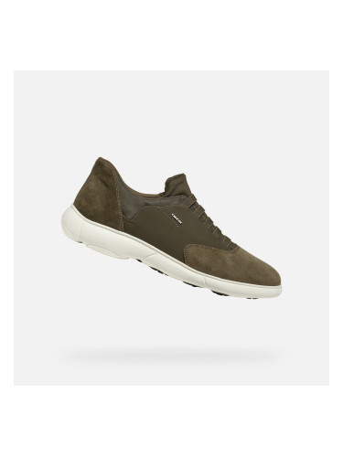 Khaki men's sneakers Geox Nebula 2.0 - Men's