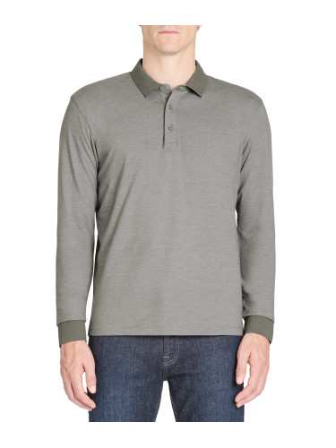 Celio Polo Jebille Long Sleeve T-Shirt - Mens