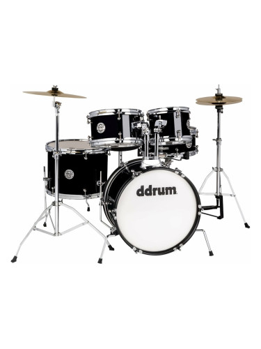 DDRUM D1 Jr 5-Piece Complete Drum Kit Midnight Black Детски комплект барабани