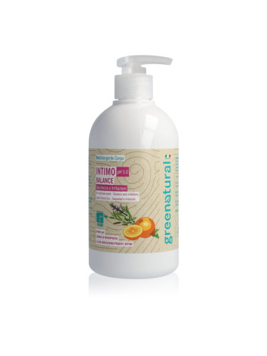 Greenatural Intimate Wash Gel Balance Orange pH 5,0 BIO гел за интимна хигиена 500 мл.