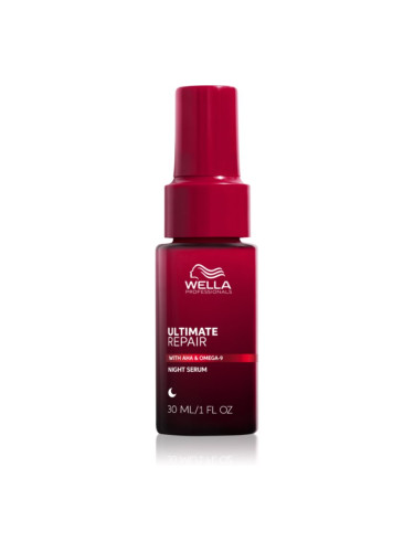 Wella Professionals Ultimate Repair Night Serum нощен подновяващ серум За коса 30 мл.