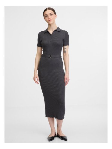 Orsay Dark gray women's dress - Women's