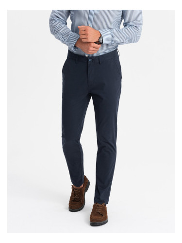 Ombre Men's uniform REGULAR FIT chino pants - navy blue