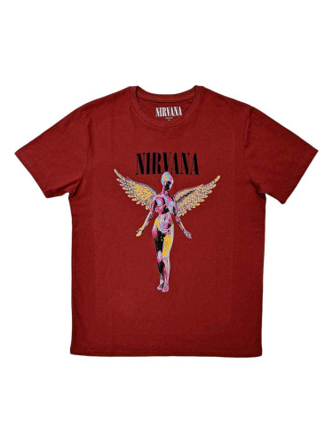 Nirvana Риза In Utero Unisex Red L