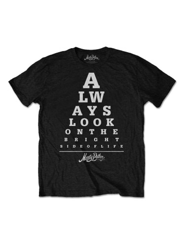 Monty Python Риза Bright Side Eye Test Unisex Black 2XL