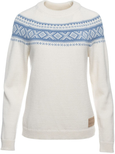 Dale of Norway Vågsøy Womens Wool Sweater Off White/Blueshadow M Скачач