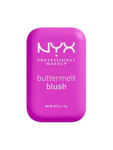 NYX Professional Makeup Buttermelt Blush Руж за жени 5 g Нюанс 12 All The Butta