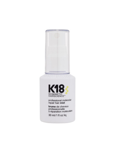 K18 Molecular Repair Professional Hair Mist Грижа „без отмиване“ за жени 30 ml