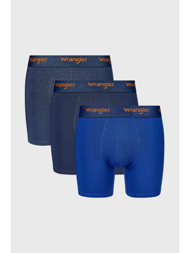 3PACK памучни боксерки Wrangler Bancroft