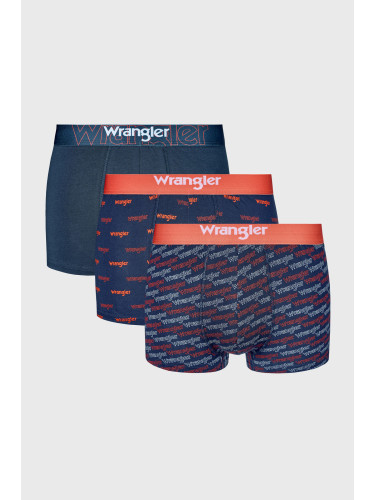 3PACK памучни боксерки Wrangler Graph