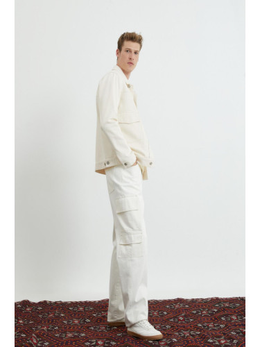 Koton Men's White Jeans