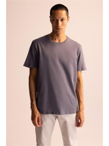 DEFACTO Regular Fit Crew Neck Basic Short Sleeve T-Shirt