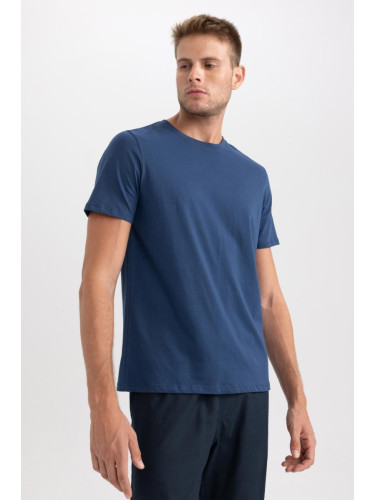 DEFACTO Regular Fit Crew Neck Basic Short Sleeve T-Shirt