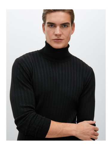 Koton Turtleneck Sweater Knitwear Basic Textured Long Sleeve