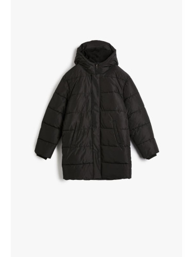 Koton Boys Black Coat