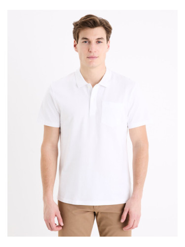 Celio Gepoche T-shirt Byal