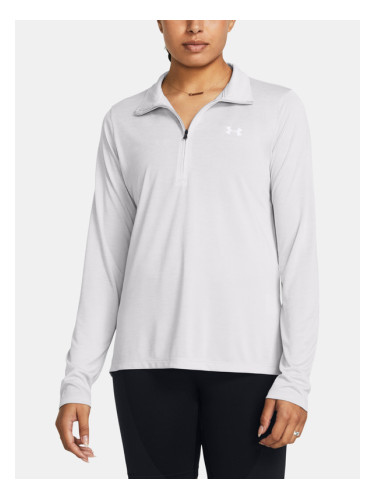 Under Armour Tech 1/2 Zip- Twist T-shirt Siv