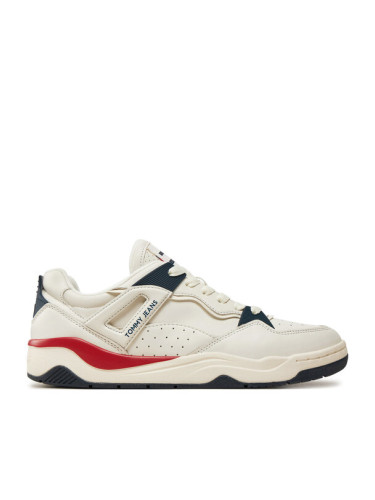 Tommy Jeans Сникърси Tjm Ultra Basket Sneaker EM0EM01493 Бял