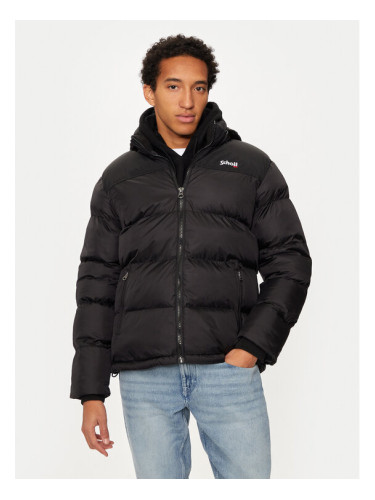 Schott NYC Зимно яке UTAH Черен Regular Fit