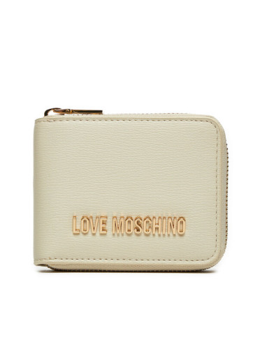 LOVE MOSCHINO Дамски портфейл JC5639PP0LLD0110 Екрю