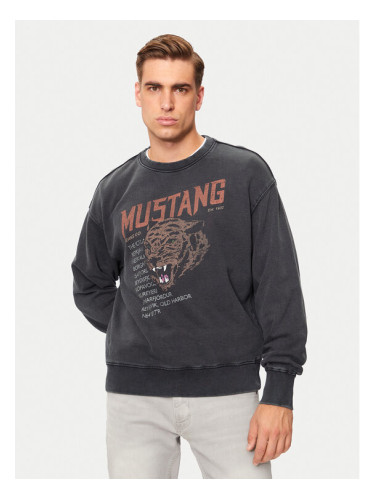 Mustang Суитшърт Auburn 1015638 Черен Oversize