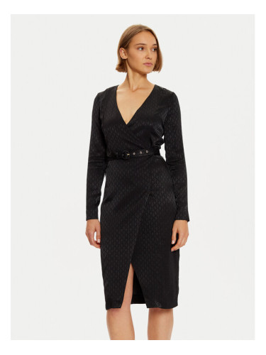 Marciano Guess Коктейлна рокля 4BGK16 7169A Черен Regular Fit