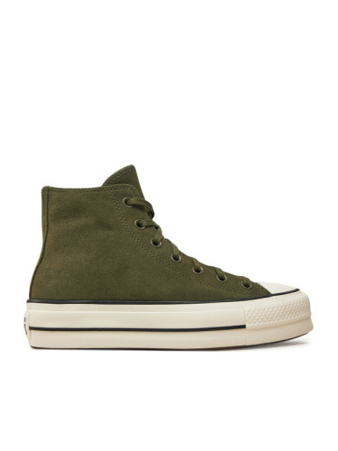 Converse Кецове Chuck Taylor All Star Lift Platform A11144C Зелен