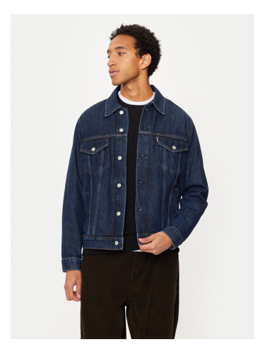 Schott NYC Дънково яке TRUCKS Тъмносин Regular Fit