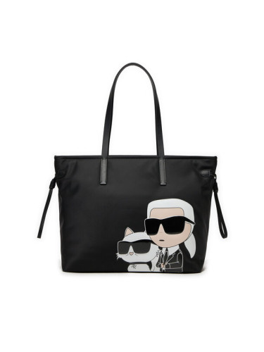 KARL LAGERFELD Дамска чанта 245W3059 Черен