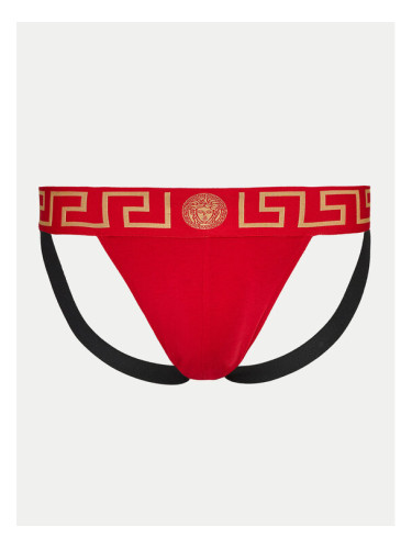 Versace Слипове Jock Strap AUU01017 1A1001 Червен