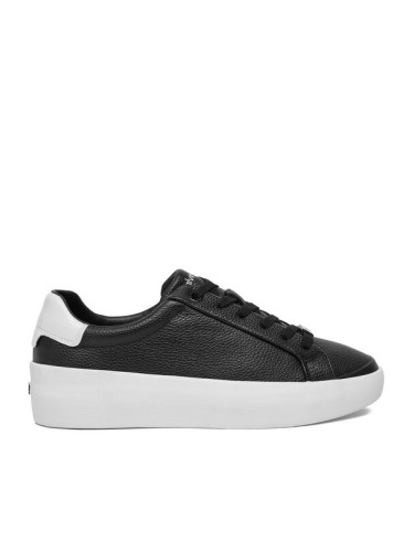 Calvin Klein Сникърси Vulc Lace Up Lth HW0HW02214 Черен