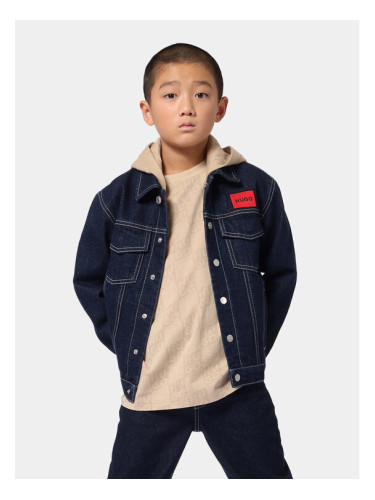 Hugo Дънково яке G00158 D Тъмносин Regular Fit