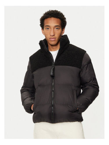 Calvin Klein Jeans Зимно яке J30J326091 Черен Regular Fit