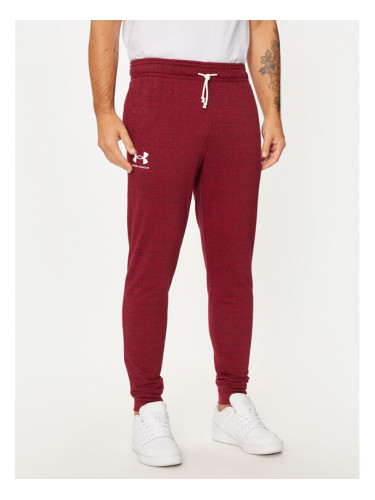 Under Armour Долнище анцуг Ua Rival Terry Jogger 1380843 Червен Fitted Fit