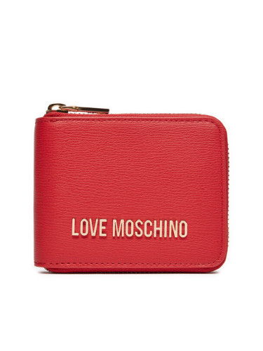 LOVE MOSCHINO Дамски портфейл JC5639PP0LLD0500 Червен