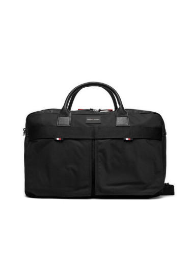 Tommy Hilfiger Сак Weekender Duffel Bag AM0AM12471 Черен