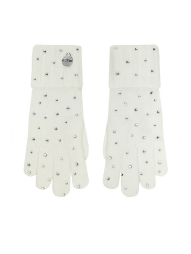 Guess Дамски ръкавици AW5215 POL02 Бял