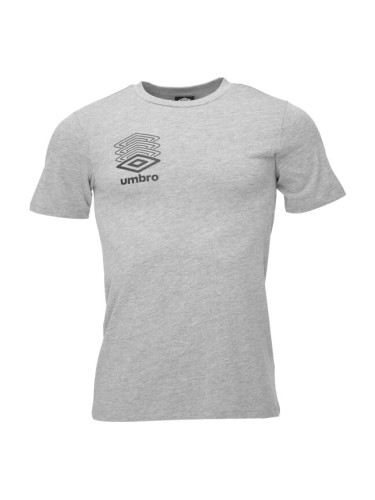 Umbro TERRACE GRAPHIC TEE Мъжка тениска, сиво, размер