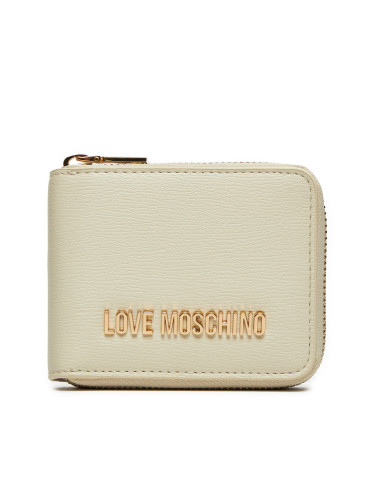 Дамски портфейл LOVE MOSCHINO JC5639PP0LLD0110 Екрю